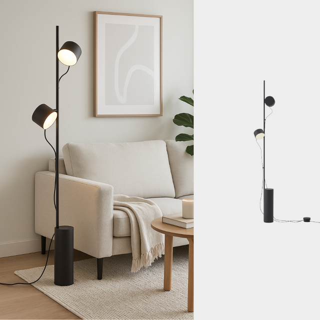 Lámpara de pie Silva