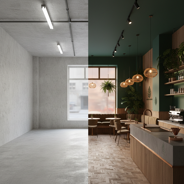 Diseño de espacios comerciales