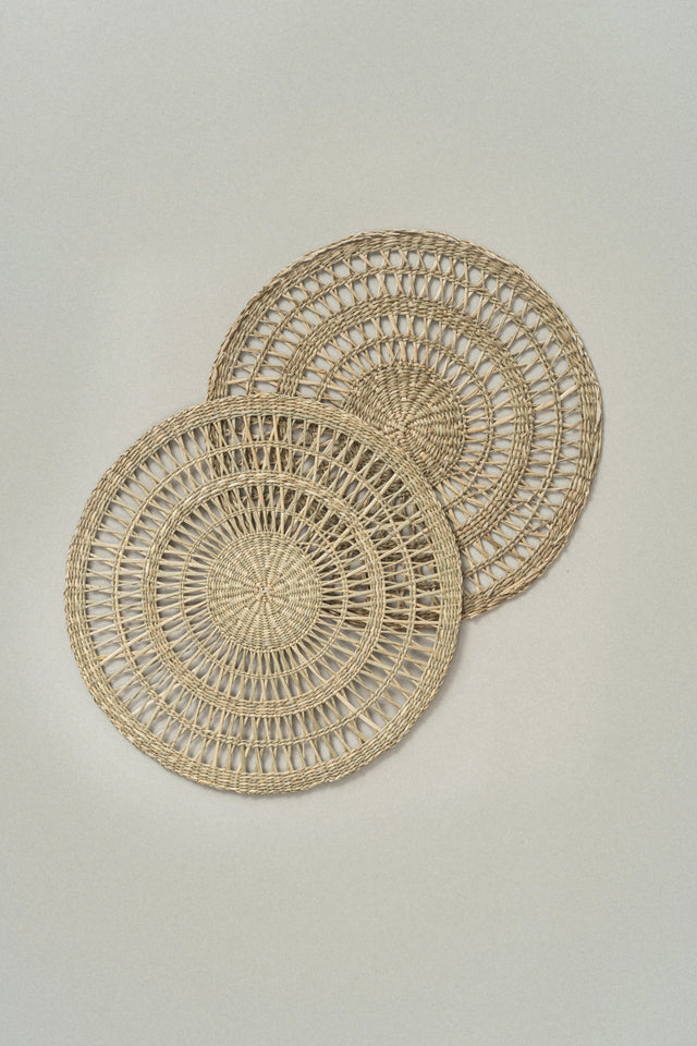 Set de 4 individuales fibra