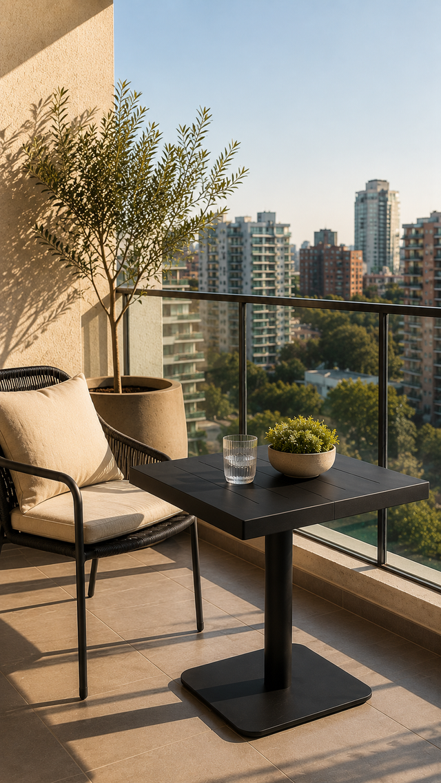 Mesa de Comedor Siroco - diseño contemporáneo vista ambiente