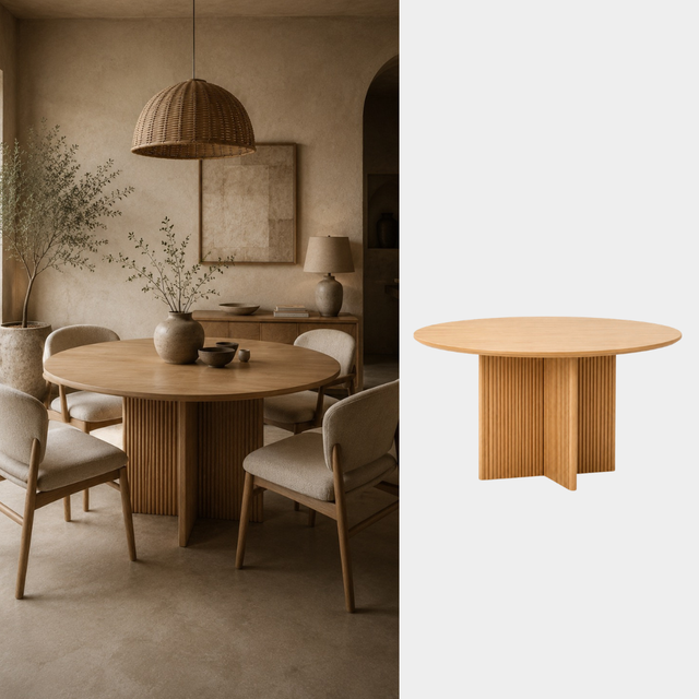 Mesa de comedor Nara Natural