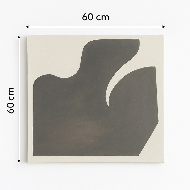Cuadro Grey Wave