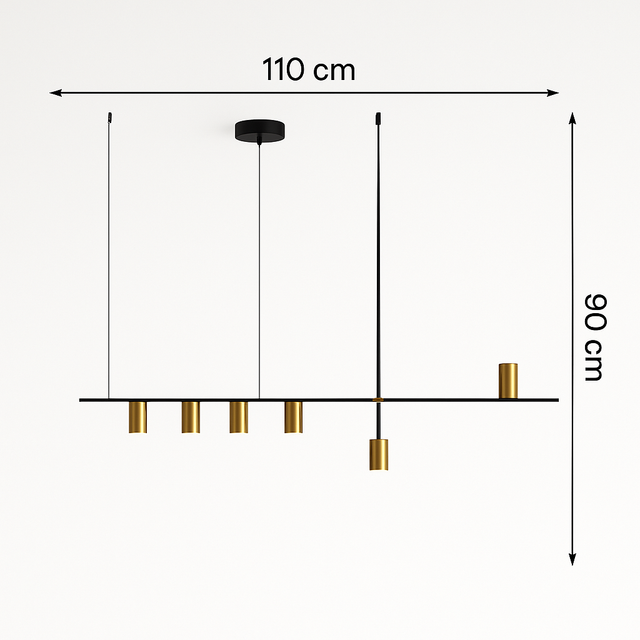 Lámpara  Colgante Aurea