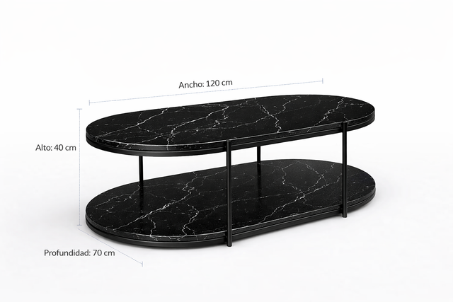 Mesa de Centro Áurea