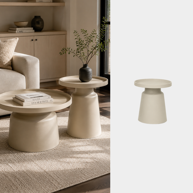 Mesa Élora - Mesa de centro madera living moderno