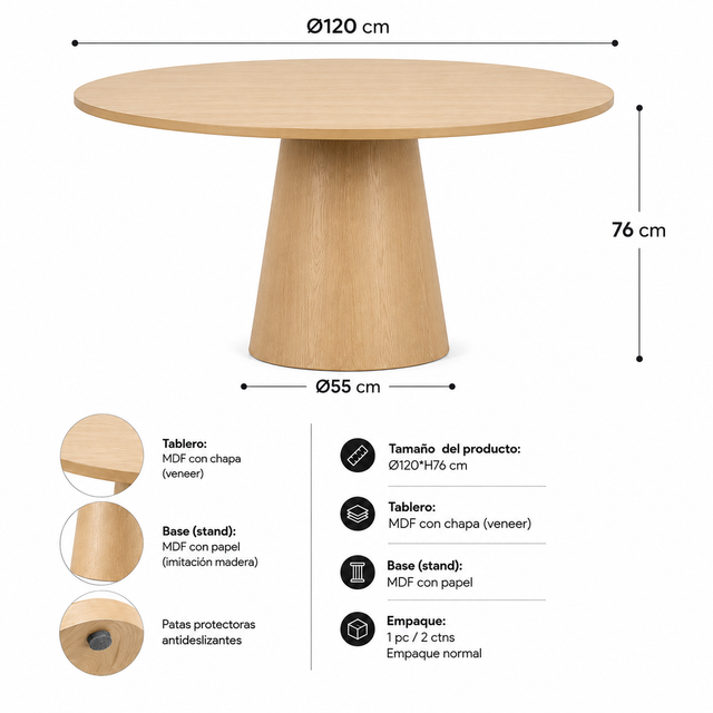 Mesa de Comedor Amalfi