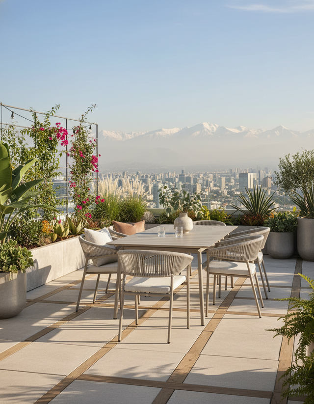 Mesa de comedor extensible Valle