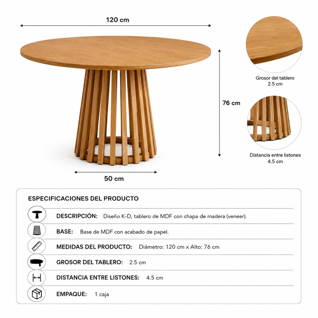 Mesa de Comedor Ligna