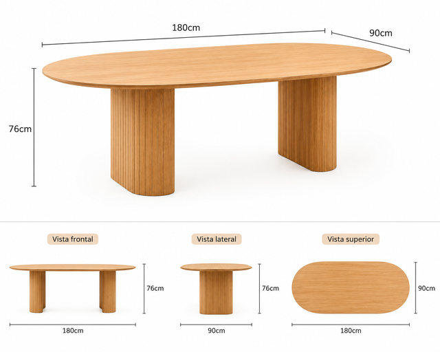 Mesa de comedor Savia
