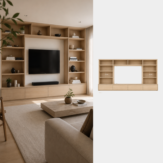 Mueble de TV Horizonte